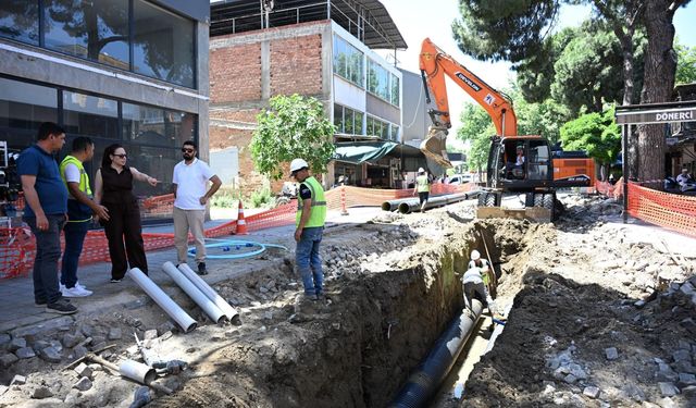 Salihli'nin kalbi baştan aşağı yenileniyor