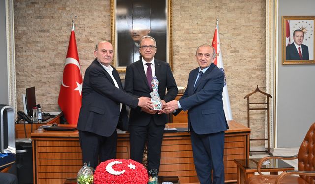 Başkan Yılmaz, İl Emniyet Müdürü Karayel ile fikir alışverişinde bulundu