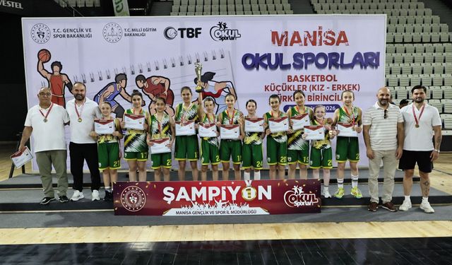 Basketbolun geleceği Manisa’da parladı
