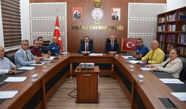 Salihli'de YKS koordinasyon toplantısı gerçekleştirildi