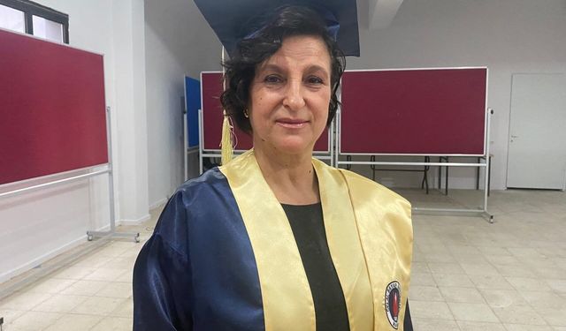 56 yaşında hayalini gerçekleştirdi