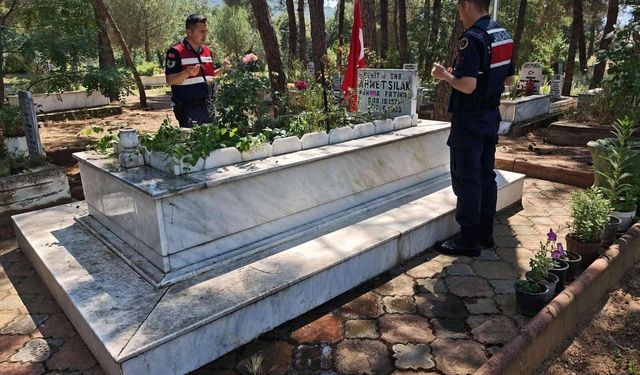Jandarmadan şehit ailelerine vefa ziyareti