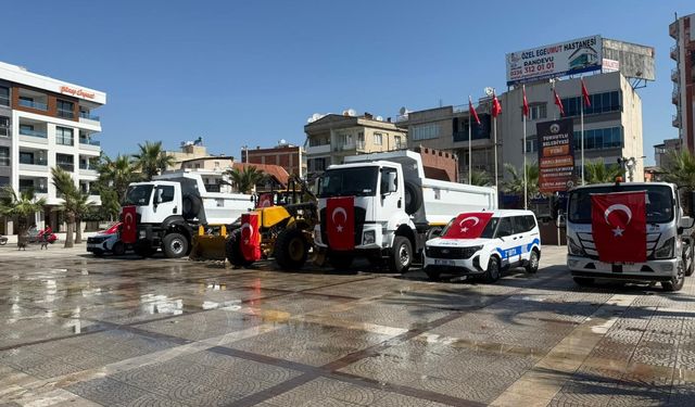 Turgutlu Belediyesinin araç filosu güçlendi