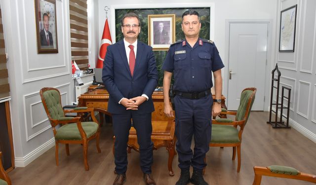 Binbaşı Karaaslan Salihli’ye veda etti