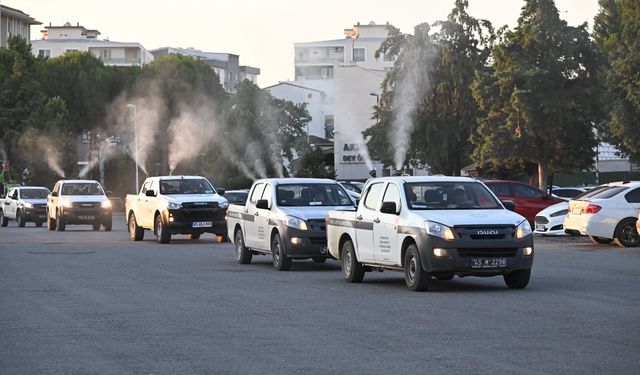 Manisa’da vektörle mücadele gece gündüz sürdürüyor