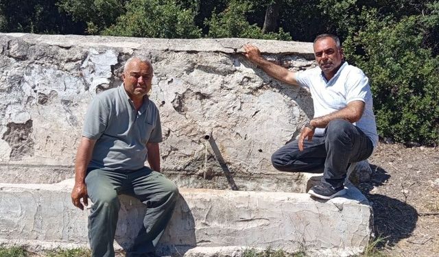 Susuz çeşmeler yıllar sonra yeniden aktı