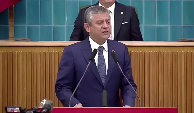 Özgür Özel CHP grup toplantısında konuştu