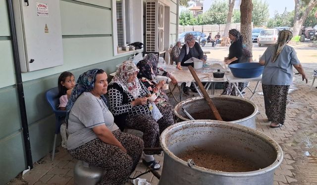 Sarıgöl'de birlik ve beraberlik için kazanlar kaynadı