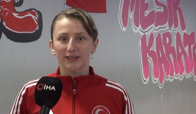Manisa Celal Bayar Üniversitesi sporcusu Nurbade Büber, dünya zirvesine çıktı