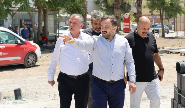 Başkan Balaban çalışmaları yerinde inceledi