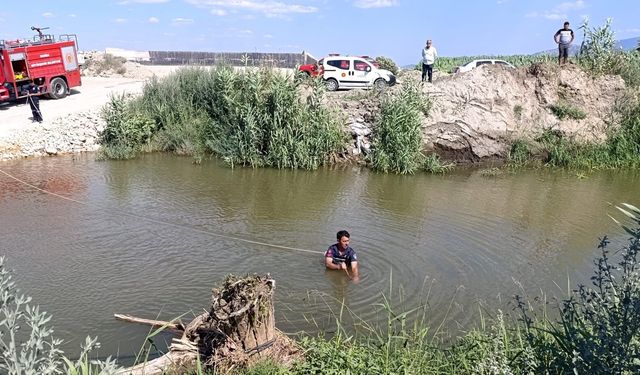 Manisa'da 12 yaşındaki çocuk derede boğuldu