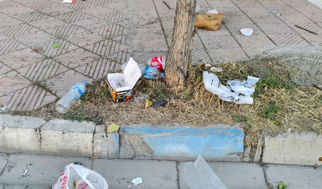 Karaçay'da utandıran manzara