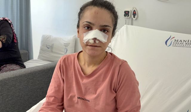 Eşi tarafından burnu koparılan kadının, burnu yerine dikildi