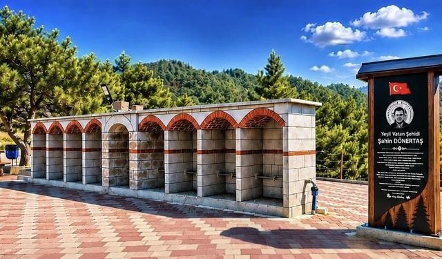 Yeşil vatan şehidinin adı Yuntdağı'nda ölümsüzleştirildi