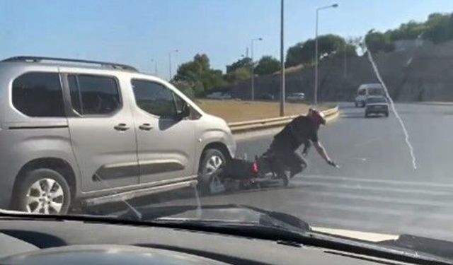 İzmir'de motosikletliye kasten çarpıp kaçan sürücüye ağır ceza