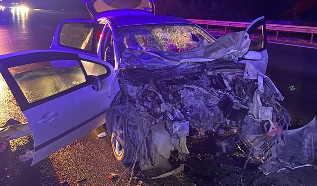 Trafik kazasında bir kişi hayatını kaybetti