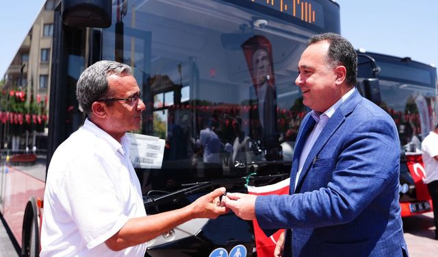 Manisa ulaşım filosuna 14 yeni araç