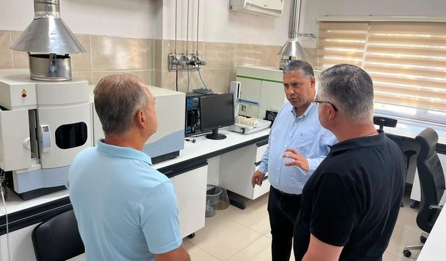Manisa’daki tarımsal analiz laboratuvarının çalışmalarına sıkı takip