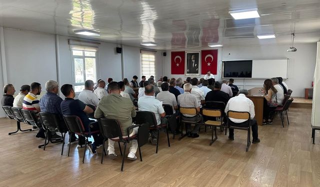 Sarıgöl’de muhtarlarla kritik toplantı