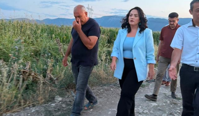 İYİ Parti İl Başkanı Aytaç çiftçinin sorunlarını dinledi