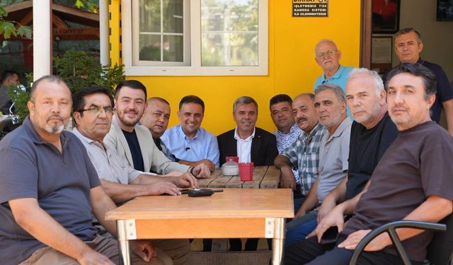 Murat Baybatur Yunusemre esnafıyla buluştu