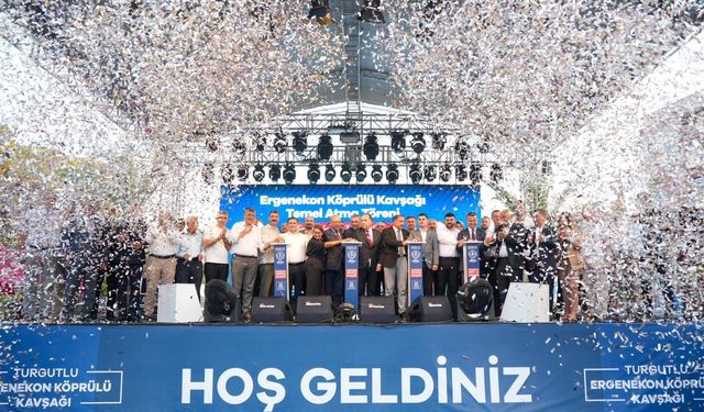 Turgutlu Ergenekon Kavşağı projesinin temeli atıldı