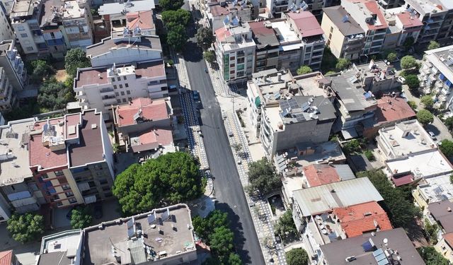 Salihli’nin Şüheda Caddesi baştan aşağı yenileniyor