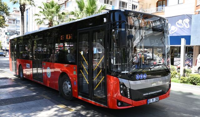 Manisa’da 30 Ağustos’ta toplu ulaşım ücretsiz