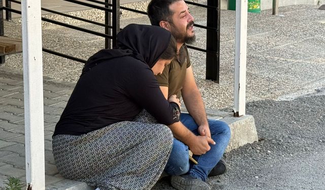 Geri manevra yapan baba, ölümüne sebep olduğu bebeğinin cenazesini gözyaşları arasında teslim aldı