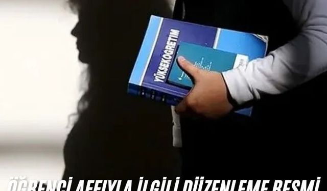 Öğrenci affıyla ilgili düzenleme Resmi Gazete'de! Kimler faydalanabilecek? Dikkat çeken '4 ay' detayı
