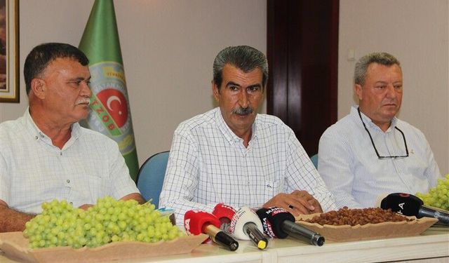 Kuru üzüm üreticisinden taban fiyat çağrısı