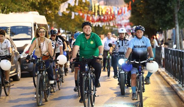 Besim Dutlulu, Avrupa Hareketlilik Haftası’nda Manisalılarla pedal çevirdi