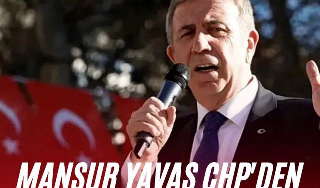 Mansur Yavaş CHP'den istifa etti