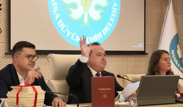 Manisa Büyükşehir Belediyesi Eylül ayı meclisi gerçekleşti