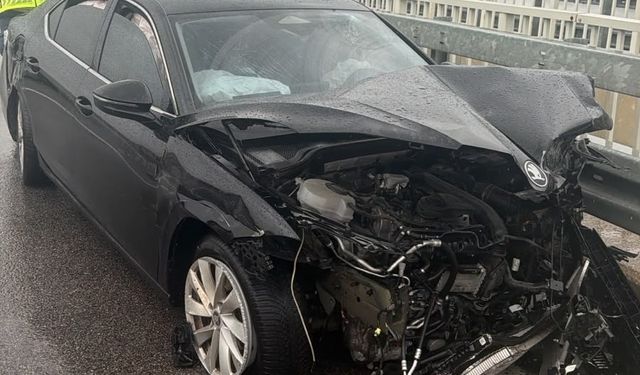 Ankara'dan Aydın'a dönen Koçarlı Belediye Başkanı Arıcı kaza geçirdi