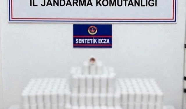 Manisa’da 42 bin 534 sentetik hap ele geçirildi