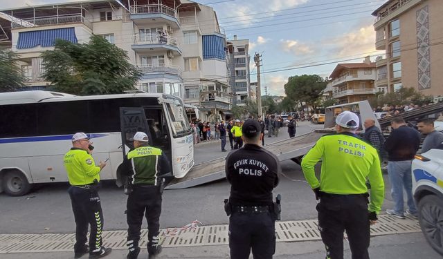 Bisikletli çocuğa servis çarptı! Acı haber geldi