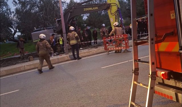 İstanbul'da  altyapı çalışması can aldı