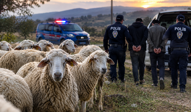 Kula’da koyun hırsızlığına geçit verilmedi