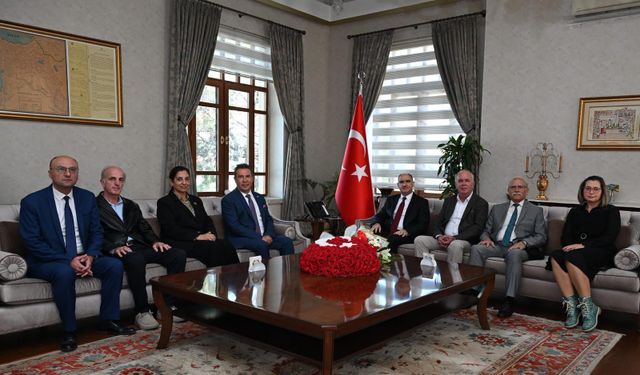 Manisa Kent Konseyi’nden Vali Özkan’a ziyaret