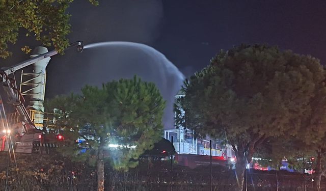 İnci Akü yangını kontrol altına alındı
