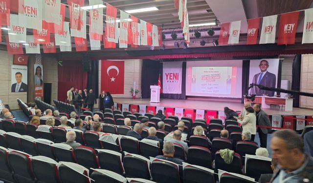 YENİ Parti Manisa’da kongre heyecanı!