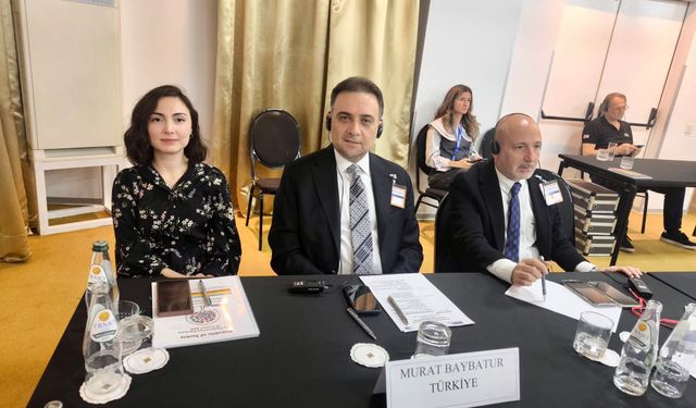 Murat Baybatur AGİT-PA için Belgrad'da