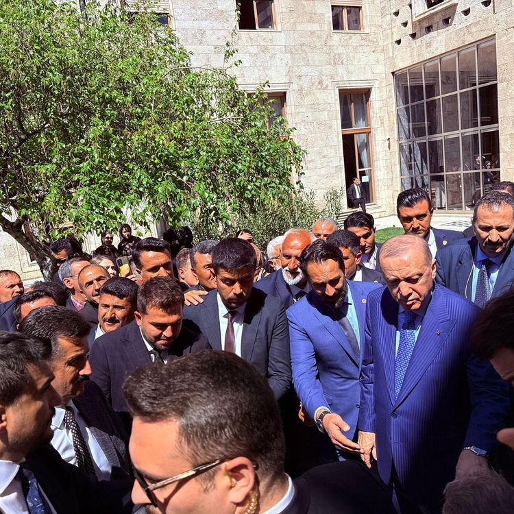 Meclis’te Saruhanlı Buluşması: Heyet Erdoğan'la görüştü