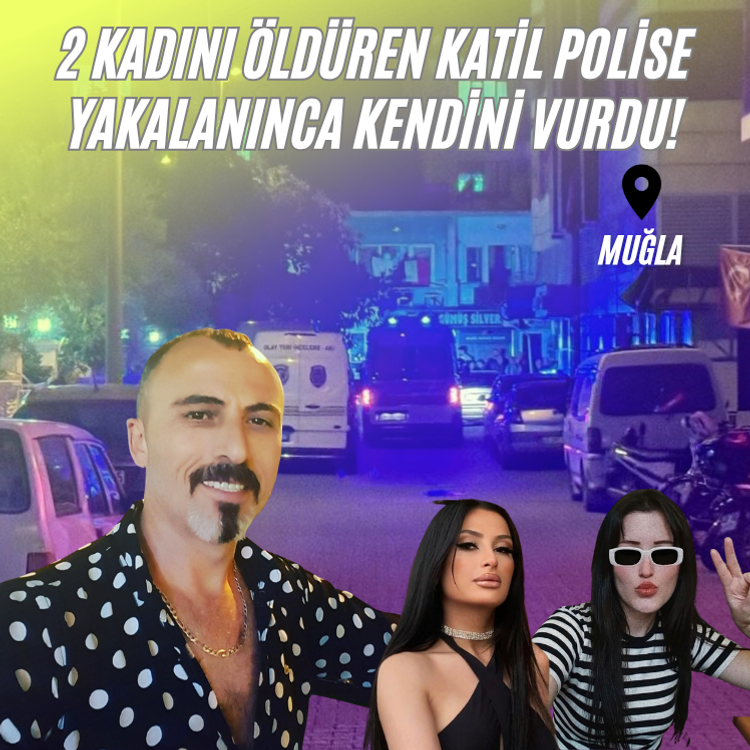 2 kadını öldüren katil polise yakalanınca kendini vurdu!