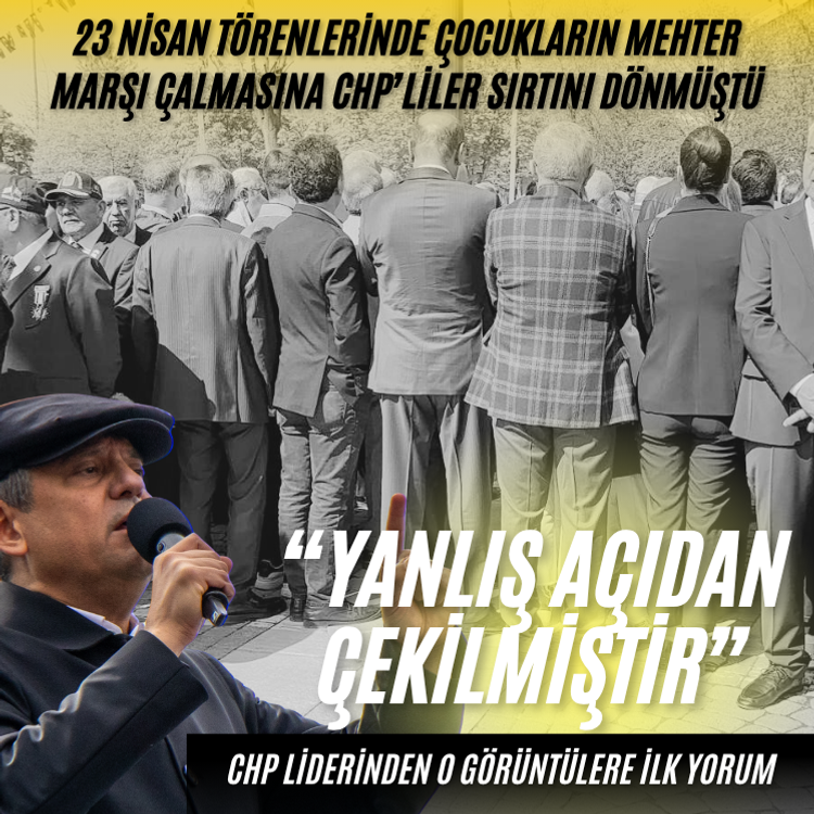 CHP'lilerin çocuklara sırtını dönmesine Özel'den ilk yorum