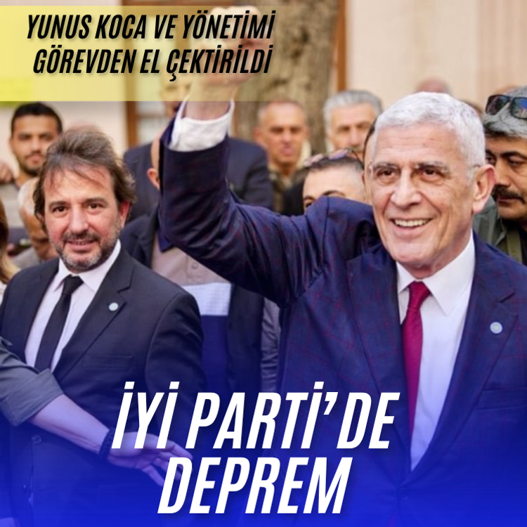 İYİ Parti Manisa İl Başkanı Yunus Koca ve yönetimi görevden alındı