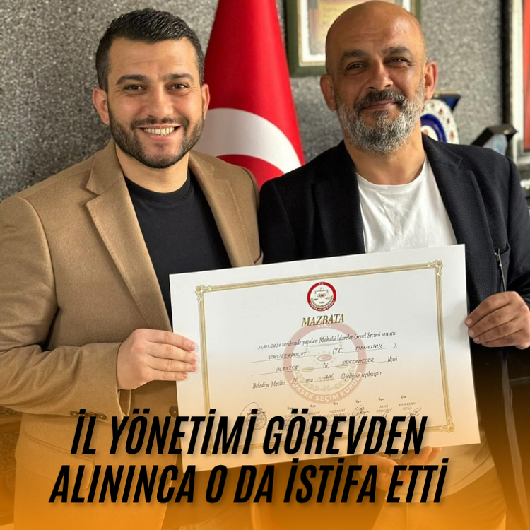 İYİ Partili Meclis Üyesi Umut Erpolat İstifa etti