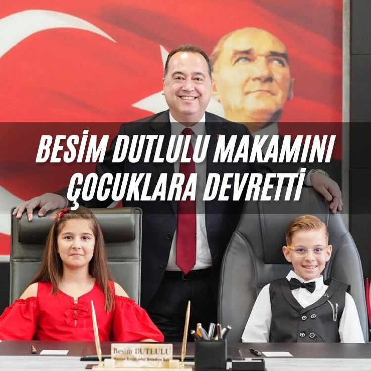 Besim Dutlulu makamını çocuklara devretti