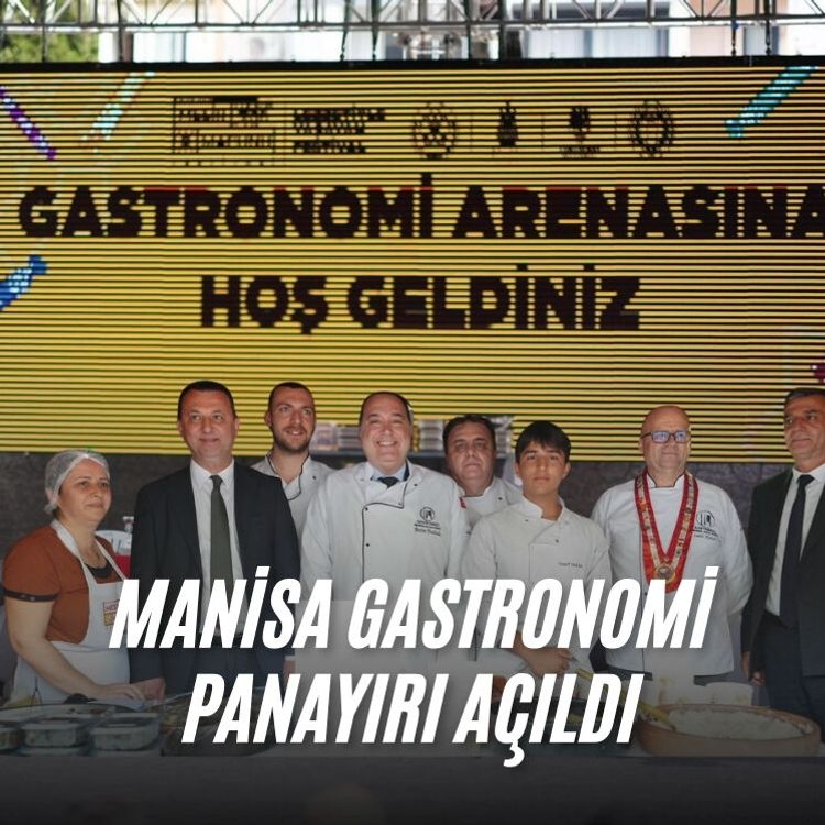 Manisa Gastronomi Panayırı açıldı